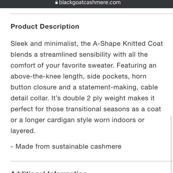 100% Mongolian Cashmere Cardigan - like new, size M - Picture 10 of 10